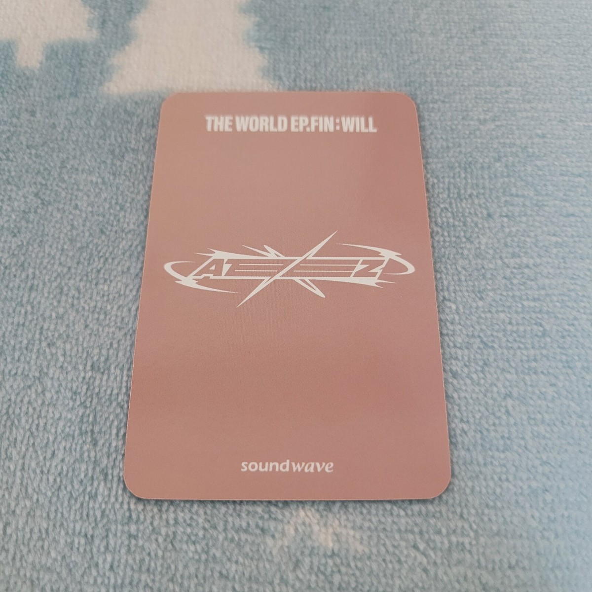 ATEEZ THE WORLD EP.FIN : WILL Sound Wave POB LD Hongjoong