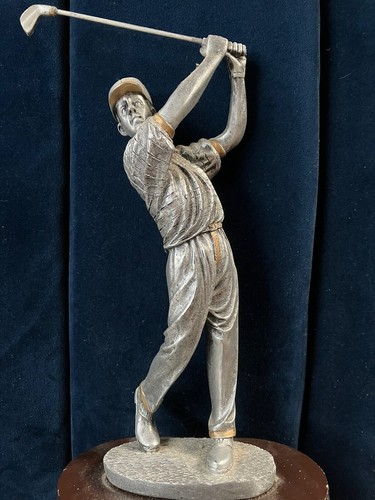 Dekofigur Skulptur Golfspieler - Golfer 27cm - Golf - Trophy Preis Dekoration