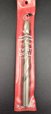 1/2" Drill Bit HSS, Jobber Length. NOS Vermont American, Made in the USA