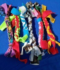 Homemade Fleece Braided Dog/ Cat Toys