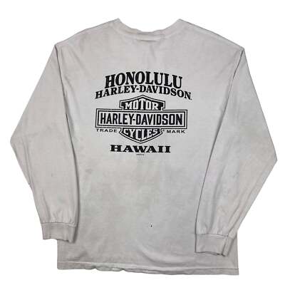 Harley-Davidson Motorcycles Honolulu Hawaii Long Sleeve T-shirt