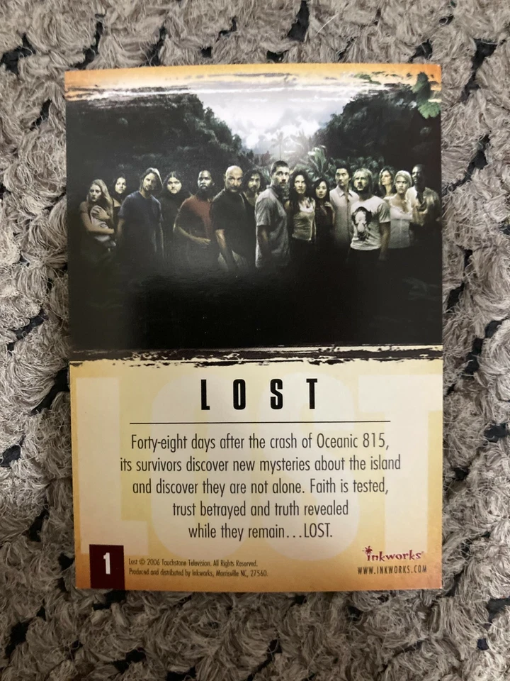 Juego de cartas Inkworks Lost Season 2 2006 (90) NrMt Foto 3 de 3