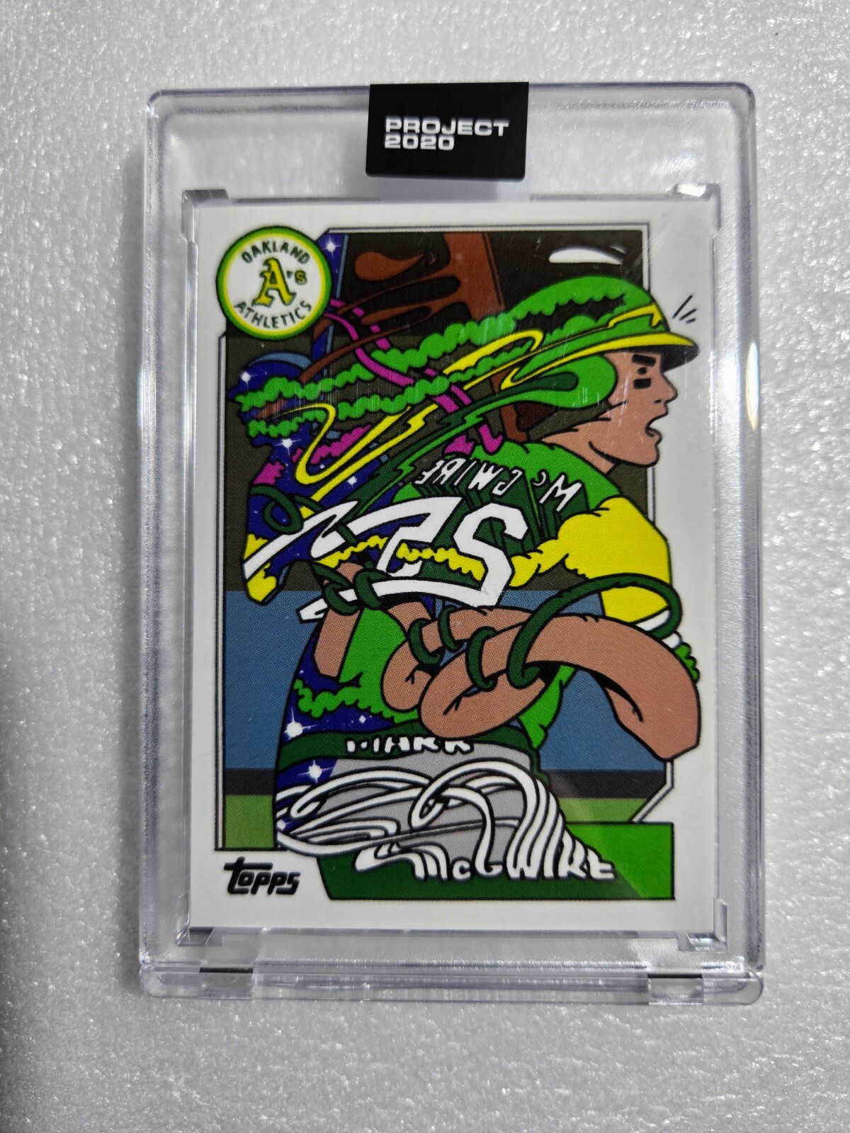 Topps Project 2020 #358 Mark McGwire - Ermsy PR 2688
