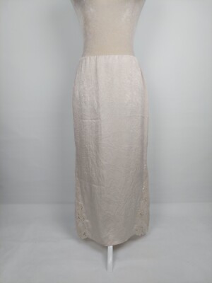 Rock H&M Gr. 38 M (36/S) NEU beige nude Spitze lang elegant Party skirt business