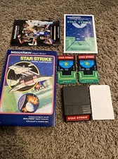 INTELLIVISION Star Strike CIB With Overlays Tested And Working