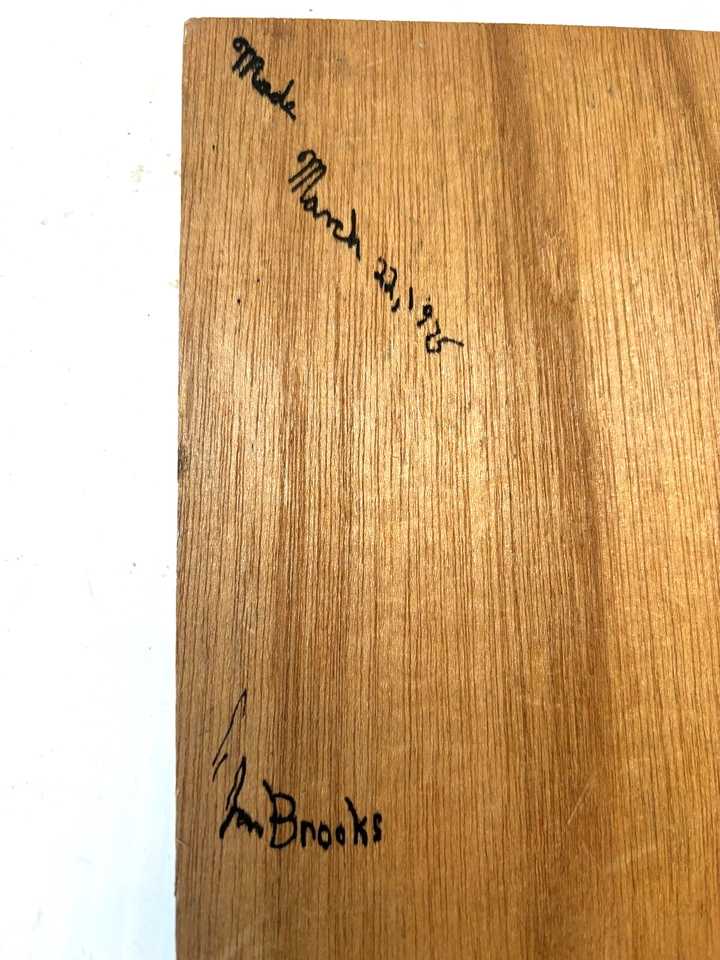 Vintage Paint by Number, Indian Chief 6 x 8 on wood 1975 Brooks