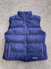 Rydale Quilted Padded Gilet Body Warmer Med 12-14 Navy Pink Womens Equestrian 