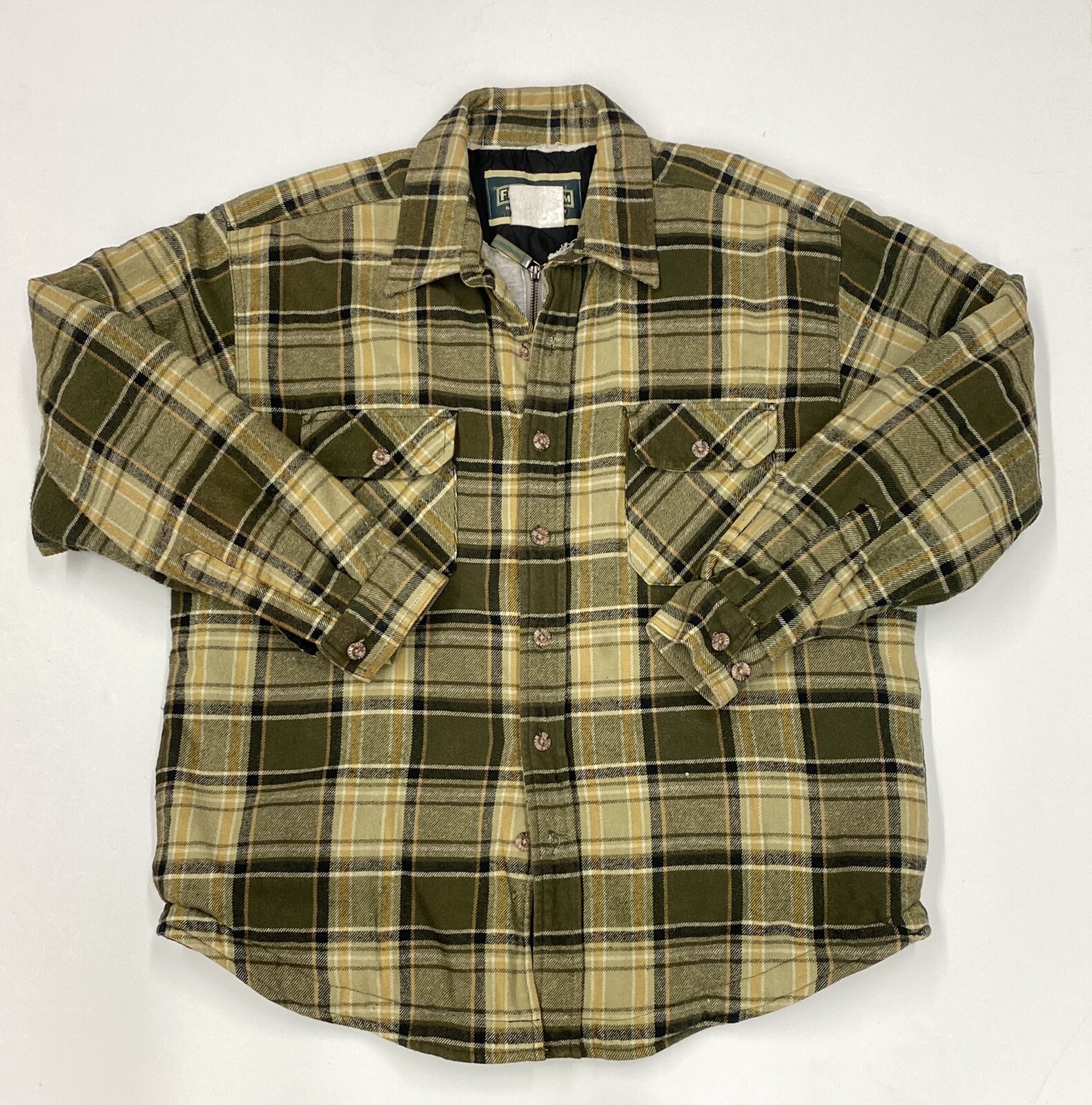 adventuridge men's flannel shirt jacket