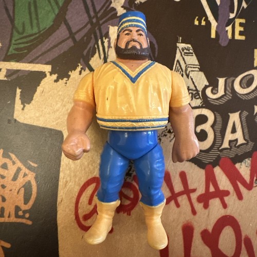 Hasbro 1990 WWF/WWE Series 1 Akeem wrestling figur...