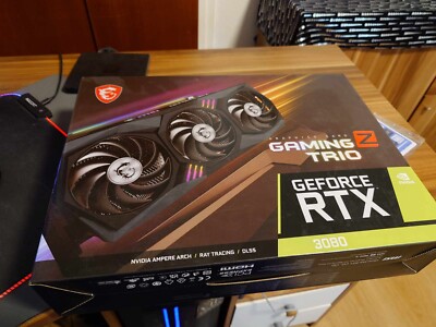 MSI GeForce RTX 3080 Gaming Z Trio 12G LHR Gaming Grafikkarte