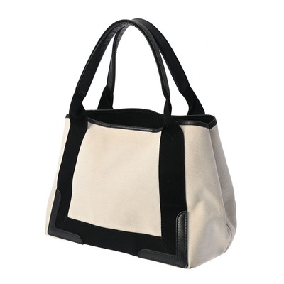 BALENCIAGA Navy Cavas White/Blanc hand bag 800000120084000 | eBay