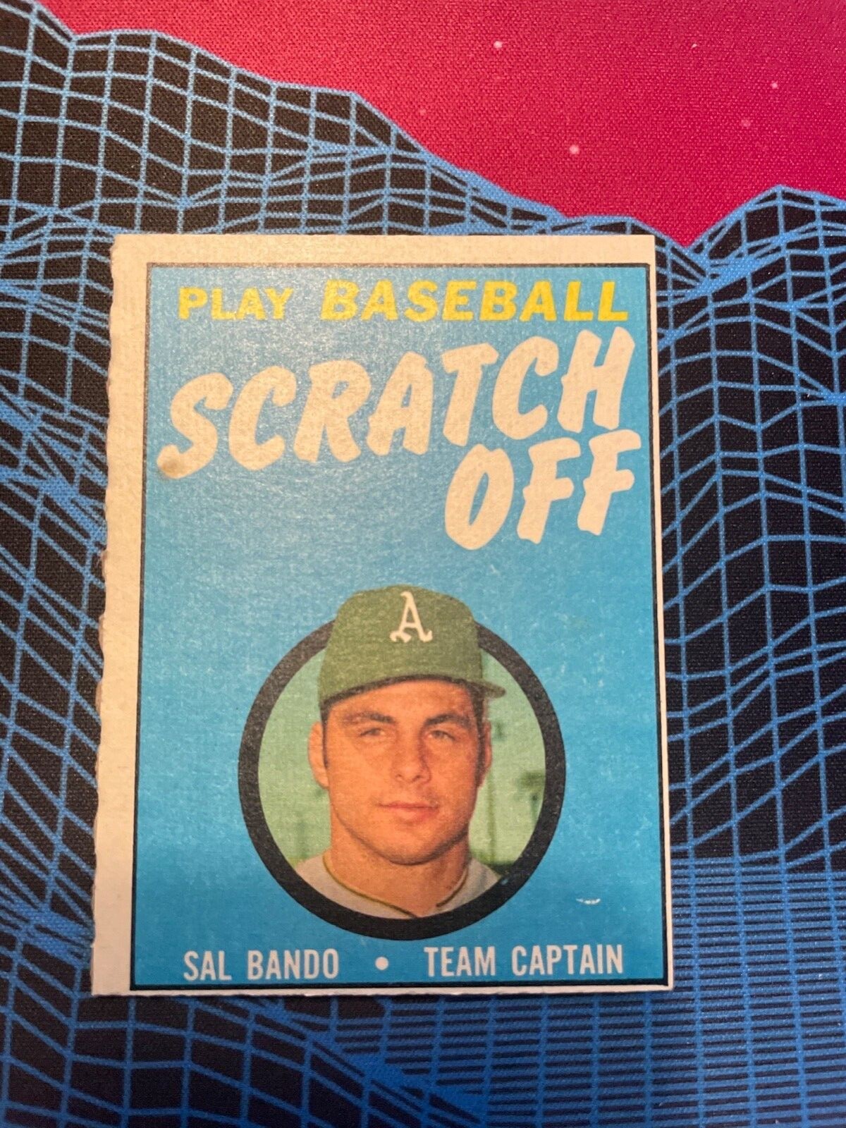 1970 Topps Sal Bando Scratch Off baseball card (Unscratched) B eBay