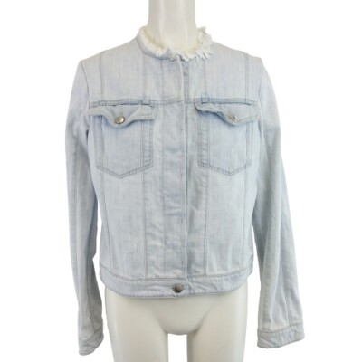 CLOSED Damen Jeansjacke Jacke Damenjacke Größe L 38 - 40 Hellblau Denim Neu