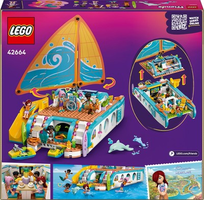 LEGO Friends 42664 Travel Boat Adventure 685 pcs Toy Building Kit