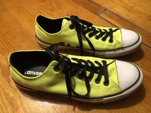 yellow mens converse