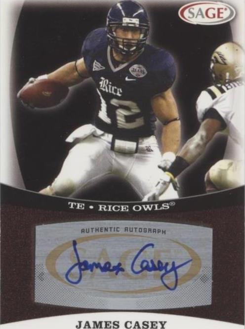 2009 SAGE James Casey #A8 - 1 of 2