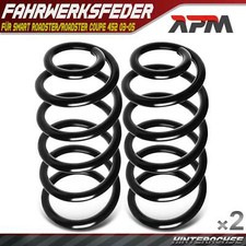 2x Federn Fahrwerksfeder Hinten für Smart Roadster/Roadster Coupe 452 2003-2005