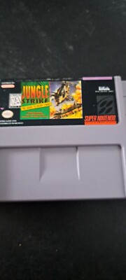 Jungle Strike - Super Nintendo Entertainment System SNES