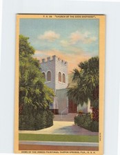 Postcard Church of the Good Shepherd Tarpon Springs Florida USA
