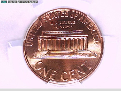 2002 D Lincoln Memorial Cent PCGS MS 68 RD 38298067 Video - Picture 2 of 3