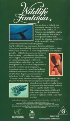 WILDLIFE FANTASIA Reader's Digest VIDEO VHS Pal SirH70 | eBay