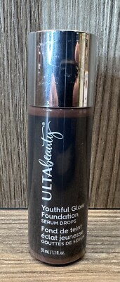 Ulta Beauty Youthful Glow Foundation Serum Drops 1.1 Ounce Deep Cool Nwt R20033A