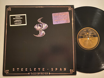 STEELEYE SPAN LP SAILS OF SILVER 1980 TACOMA TAK 77097 1ST PRESS TERRE HAUTE