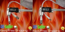 4 Pack 50FT All-in-One RG59 4K BNC Video Power Cable For CCTV Security Cameras