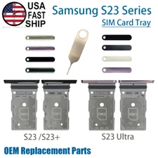 OEM Nano SIM Card Tray Holder Slot + Pin For Samsung Galaxy S23 /S23+ /S23 Ultra