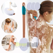 17.9" Long Handle Lotion Applicator Brush for Your Back Fits Tanning Skin Cream