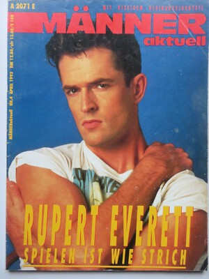 Männer aktuell 4/1993, Rupert Everett, Monty Arnold, Grete Weiser, Brigitte Mira