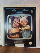 THE CHAMP CED SelectaVision VideoDisc MGM CBS Jon Voight Faye Dunaway