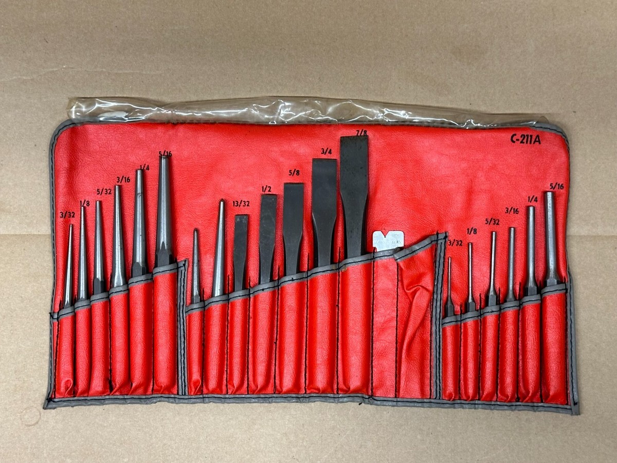 Snap-On - 20pc Punch & Chisel Set - PPC200K - V. Good Condition | eBay