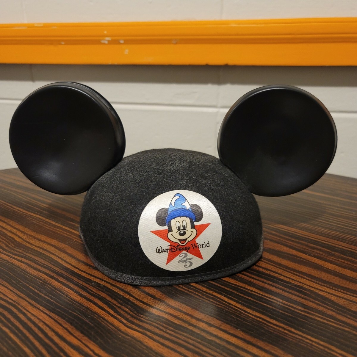 Mickey Mouse Ears Hat Walt Disney World 25th Anniversary 1996