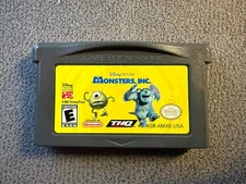 GBA - Monsters Inc Nintnedo Gameboy Advance Cartridge Only