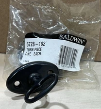 Baldwin Hardware 6728-102 MORTISE Lock Turn Piece Oil Rubbed Bronze Finish NOS