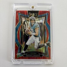 2024 Panini Select - Concourse Trevor Lawrence #98 Red Shock Prizm /249