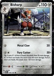Bisharp 149/197 Obsidian Flames Cosmos Holo Promo