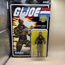 SUPER7 GI JOE REACTION FIGURE TIGER FORCE SABRE TOOTH