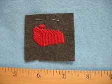 Original WWII USMC Photographer Sleeve patch NOS