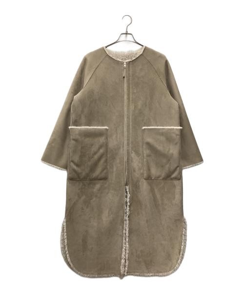Ameri                    reversible coat beige 01… - image 1