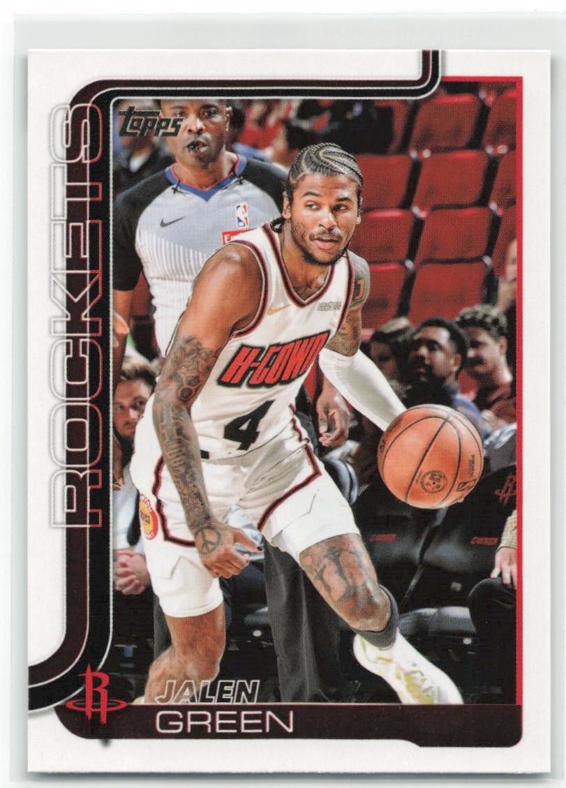 2025-26 Topps Flagship Jalen Green #175 Houston Rockets | eBay