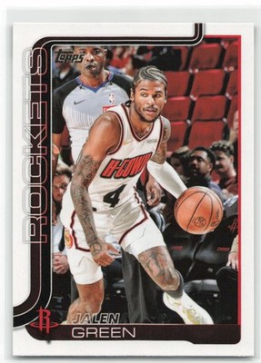 2025-26 Topps Flagship Jalen Green #175 Houston Rockets | eBay