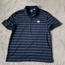 Notre Dame Fighting Irish Performance Polo Golf Shirt Men  s L Cutter  Buck