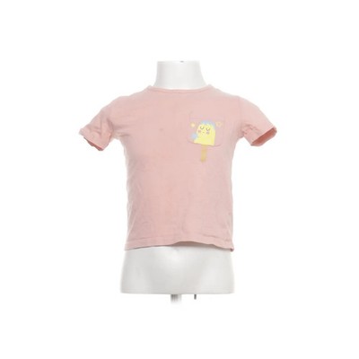 Lily & Dan, T-shirt, Größe: 110, Pink, Baumwolle, Print, Unisex (Kinder) #FUW