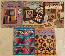 Lot of 5, That Patchwork Place Quilting Books: Applique 2  General Design 3 