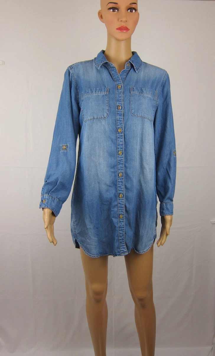 chicos denim shirt dress Chico's Denim Dresses for Women for sale