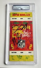 Nick Sirianni & Dom Disandro Signed Super Bowl LIX 59 Replica Ticket PSA/DNA