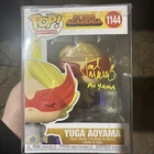 Funko Pop! Yuga Aoyama My Hero Academia 1144 Autographed by Joel McDonald COA