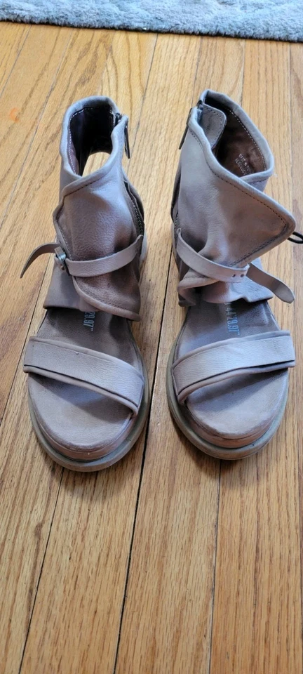 Sandalias de cuero tostado 37EU para mujer A.S.98 Airstep LAGOS 6,5-7 EE. UU. Usar cuero Foto 2 de 4